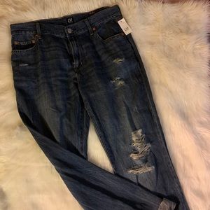 Gap best girlfriend jeans!